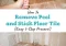Featured image for Eliminating Sticky Floor Spots.